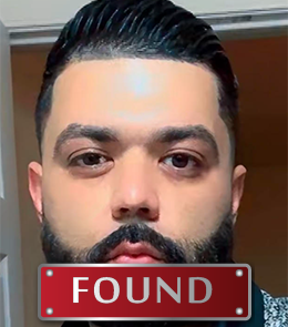 hispanic male with a full beard