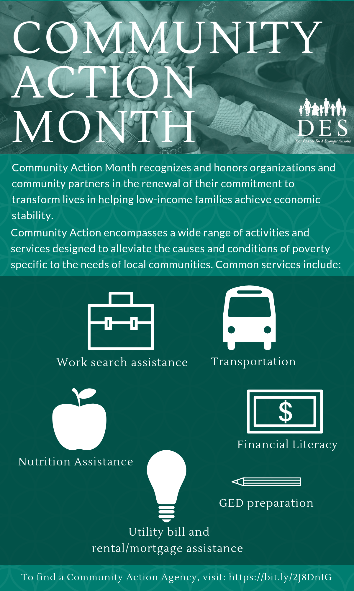 Facts and figures about Community Action Month