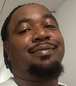 Black male with beard
