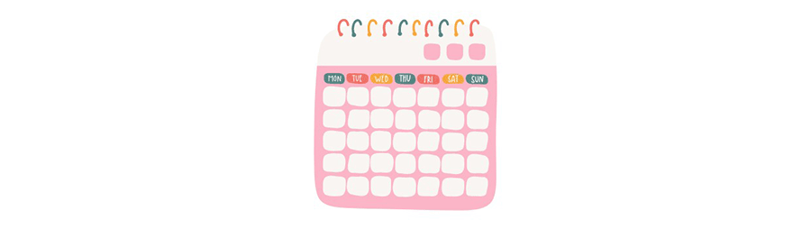 colorful calendar