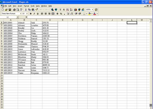 Wage File Upload Instructions Creating A Csv File With Excel 9290