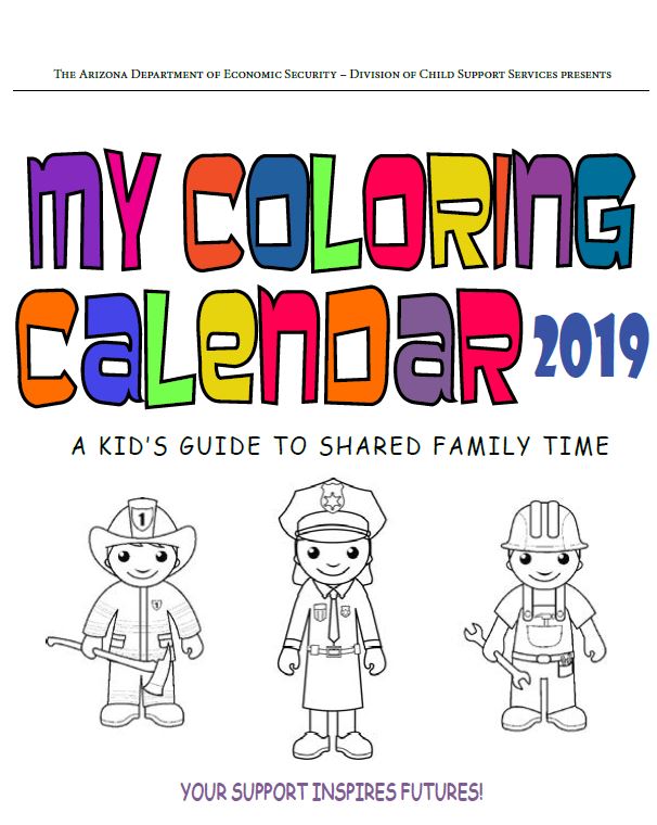 My Coloring Calendar