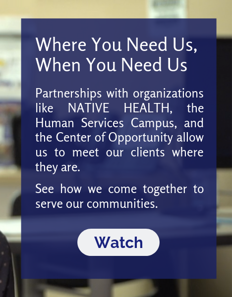 Watch Where You Need Us, When You Need video about DES partnerships with organizations to come together to serve our communities.