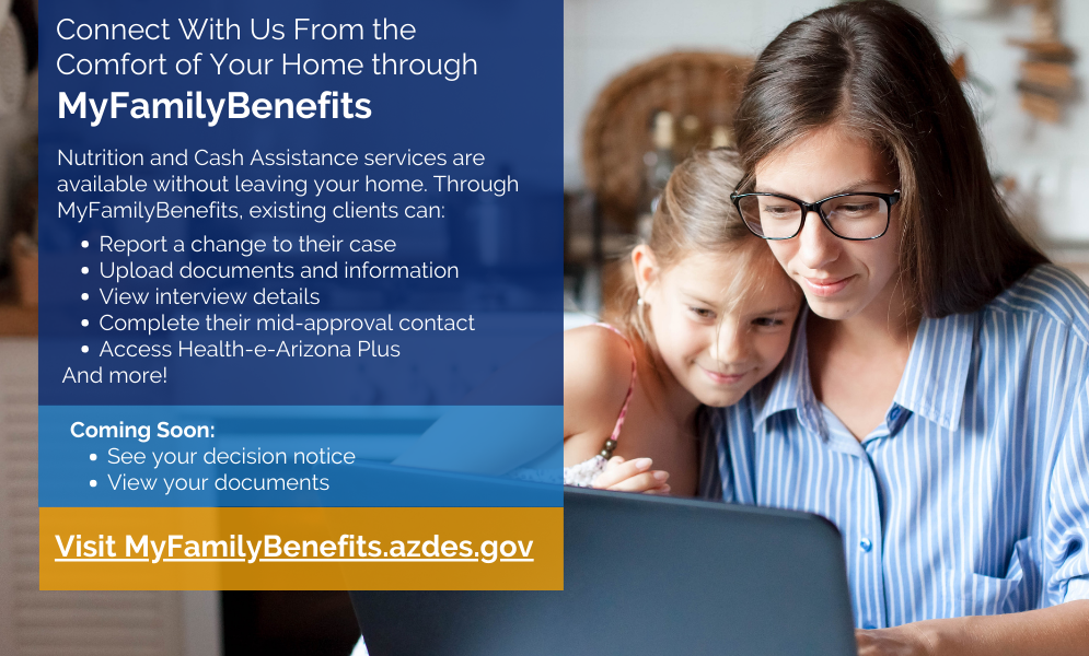 MyFamilyBenefits Connect with us from the comfort of your home