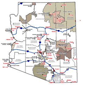 DES Tribal Maps | Arizona Department of Economic Security