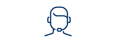 silhouette of a person wearing a headset