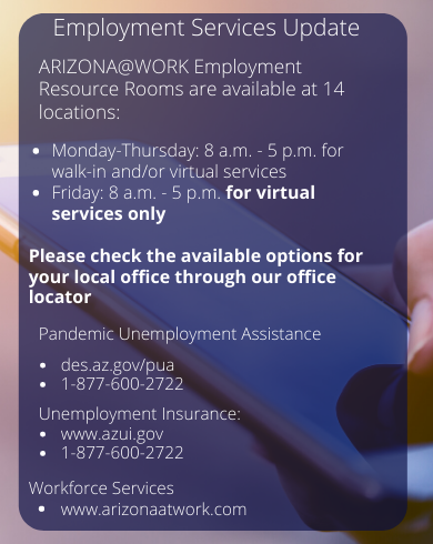 employment service update mobile