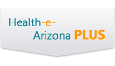 Logo for Health-e Arizona PLUS