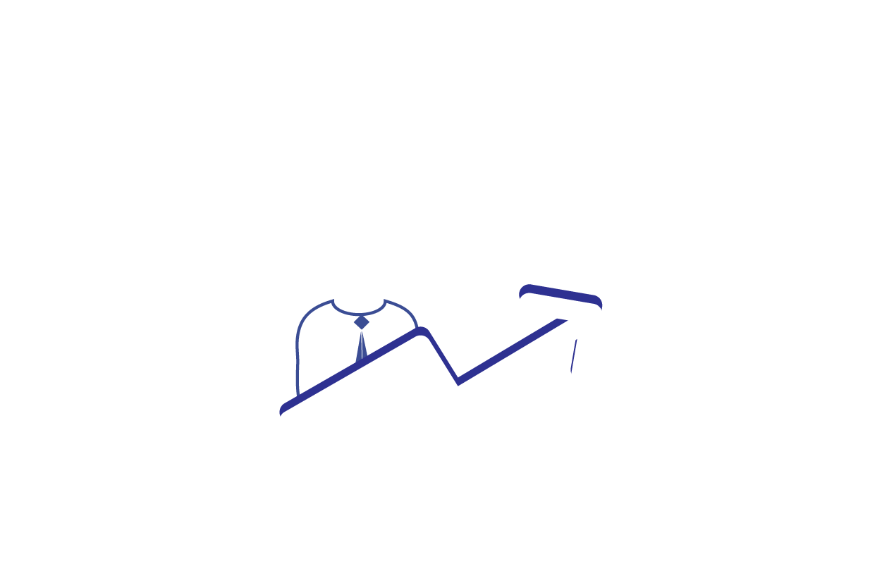 up arrow over two workers