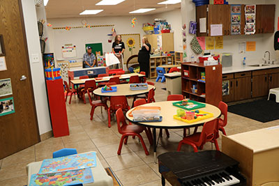 a preschool classroomn