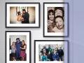 framed family photos