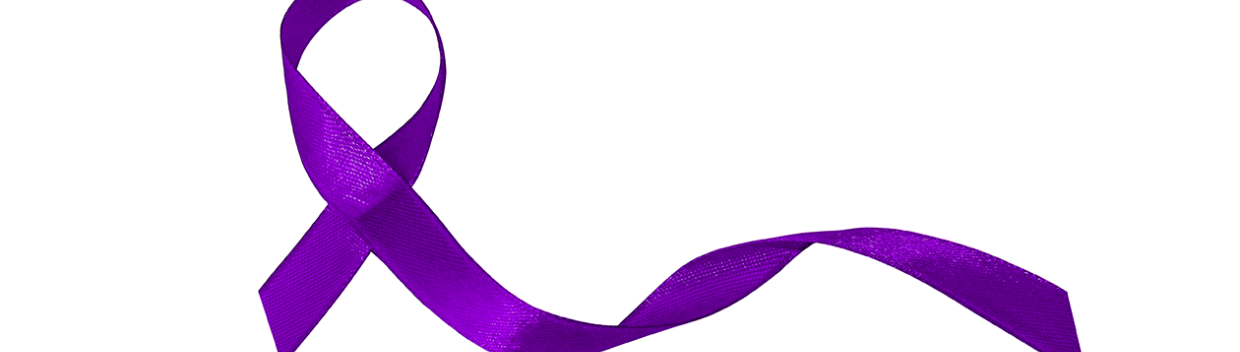 Domestic Violence Awareness Purple Ribbon