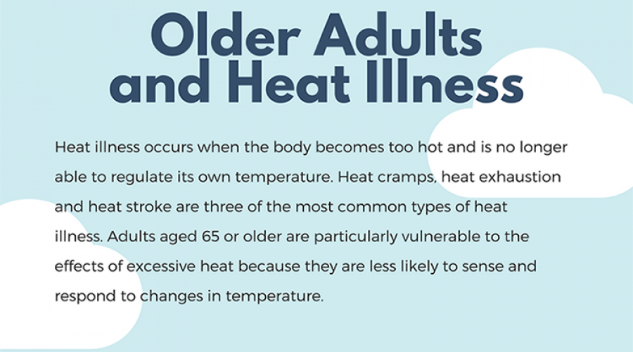 Older adults and heat illness