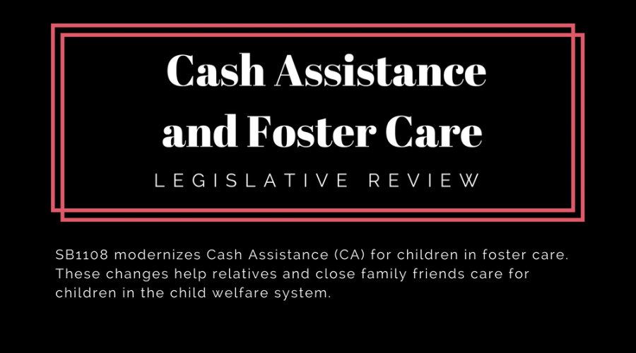 Cash Assistance and Foster Care