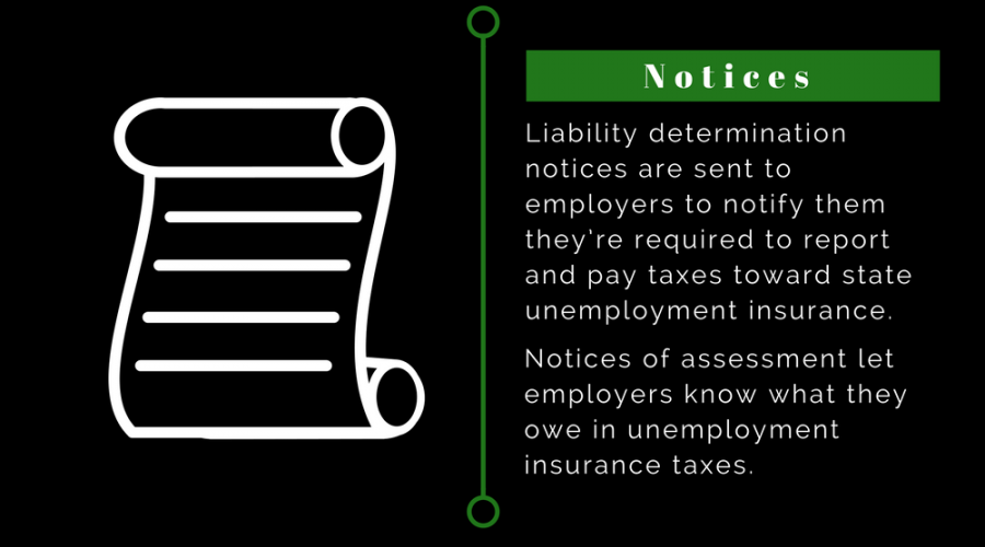 Unemployment Insurance - Notices