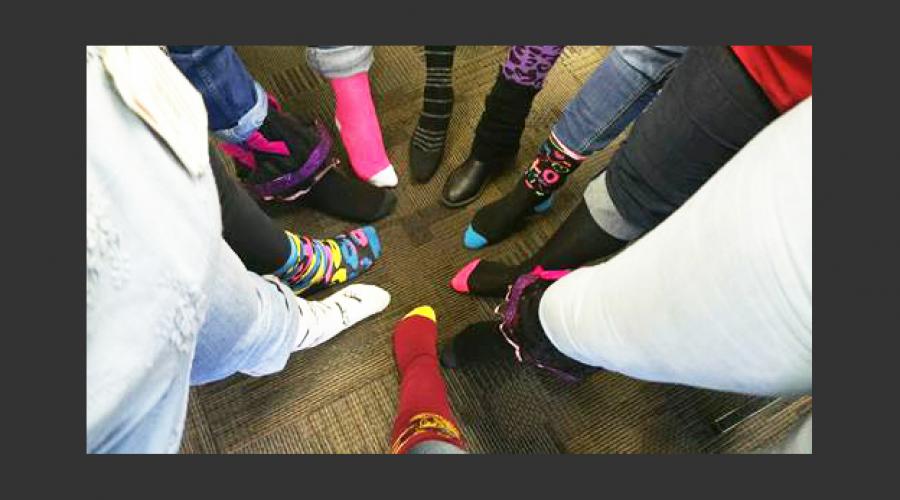 Family Assistance Administration Crazy Sock Day