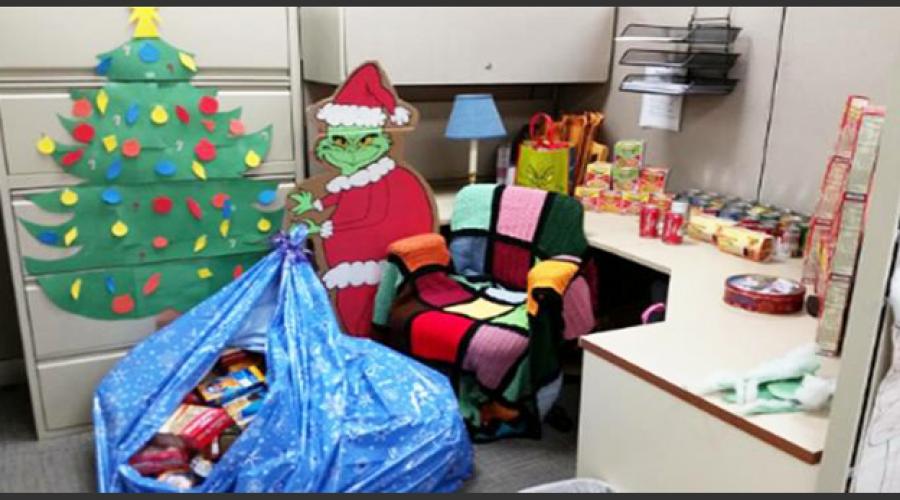 Division of Developmental Disabilties Food Drive Grinch