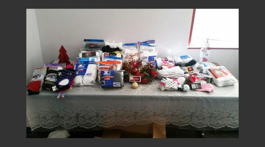 Family Assistance Administration Sock Drive